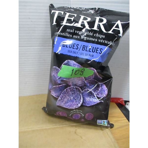 SHELF PULLS (AS IS):  TERRA BLUE CHIPS (141G)