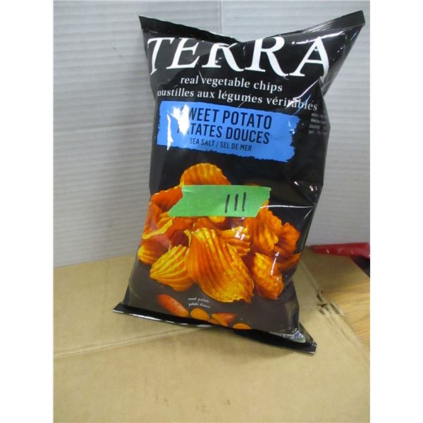 SHELF PULLS (AS IS):  SWEET POTATO CHIPS (141G)