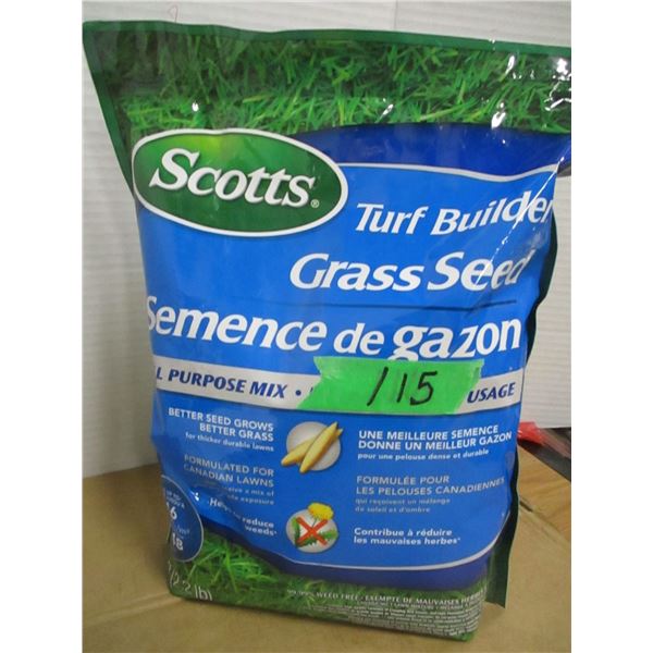 STORE CLOSE-OUT (AS IS):  ALL PURPOSE GRASS SEED (2.2 LBS)