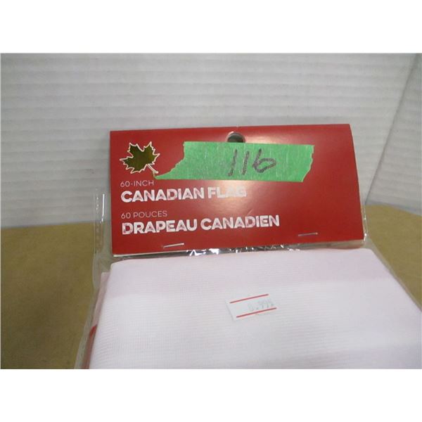 STORE CLOSE-OUT (AS IS):  CANADA FLAG (60")
