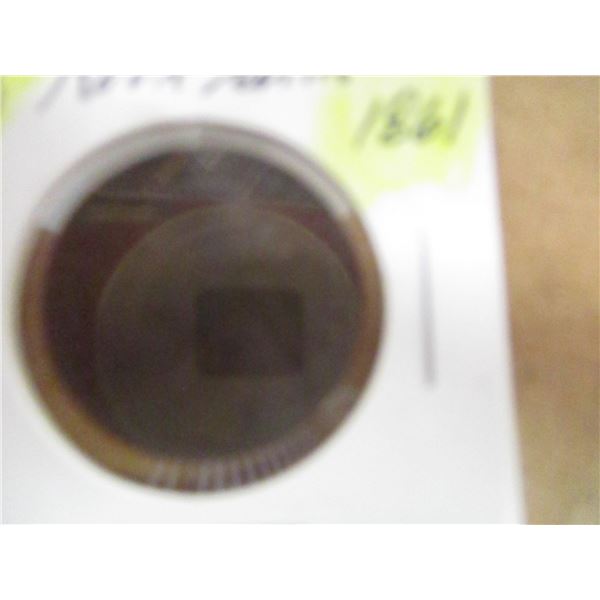 1861 NOVA SCOTIA VICTORIAN LARGE PENNY