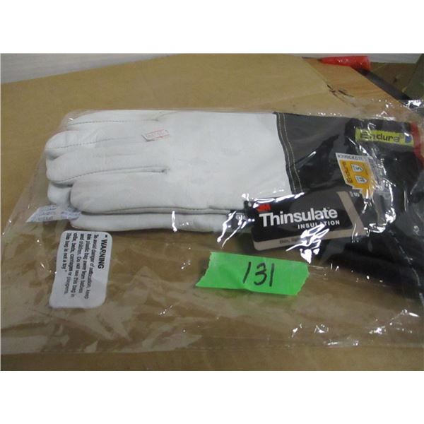 STORE CLOSE-OUT (AS IS):  ENDURA HI CUFF THINSULATE GLOVES (SIZE SMALL) - PAIR
