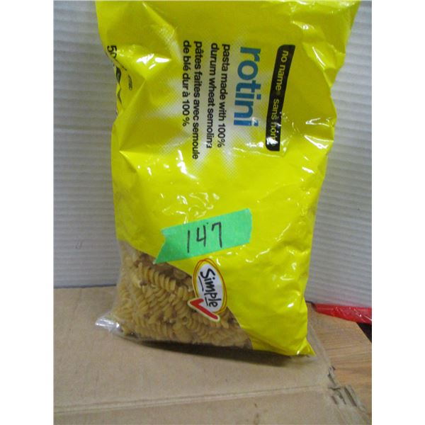 STORE CLOSE-OUT (AS IS):  ROTINI (500G) - BAG