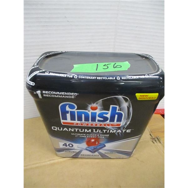 STORE CLOSE-OUT (AS IS):  FINISH DISH TABLETS (40)