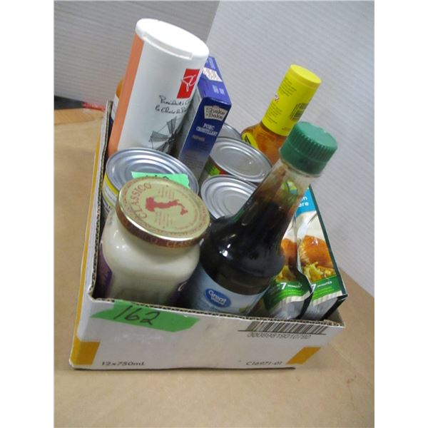 STORE CLOSE-OUT (AS IS):  FLAT C/W ASSORTED GROCERIES