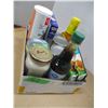 Image 1 : STORE CLOSE-OUT (AS IS):  FLAT C/W ASSORTED GROCERIES