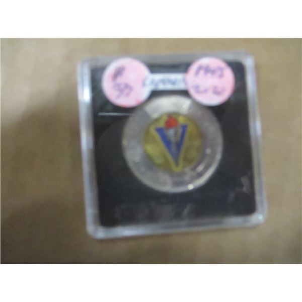 1945 - 2020 UNCIRCULATED CANADA VICTORY COLORED TOONIE
