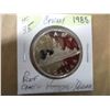Image 1 : 1985 PROOF CAMEO CANADA VOYAGER DOLLAR