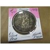 Image 1 : 1958 BC TOTEM POLE SILVER DOLLAR
