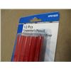 Image 2 : STORE CLOSE-OUT (AS IS):  CARPENTER PENCILS (12) - PACKAGE