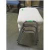 Image 3 : VINTAGE:  3 - STOOLS