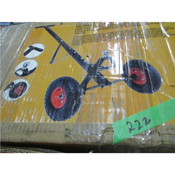 FREIGHT DAMAGE (AS IS):  HD TRAILER DOLLY (AS IS)