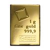Image 1 : 1 gram Gold CombiBar™ Valcambi Suisse .9999 Fine Gold Bar