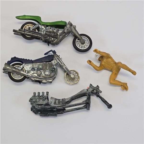 Hot Wheels Rrrumblers Parts lot with Rider