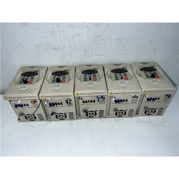 (5) Automation Direct #GS2-20P5 AC Drives