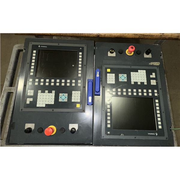 (2) Leukghardt #6335233 Type Terminal-K Operator Panels