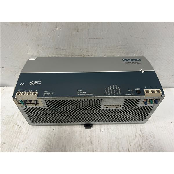Sola #SDN40-24-480 Power Supply