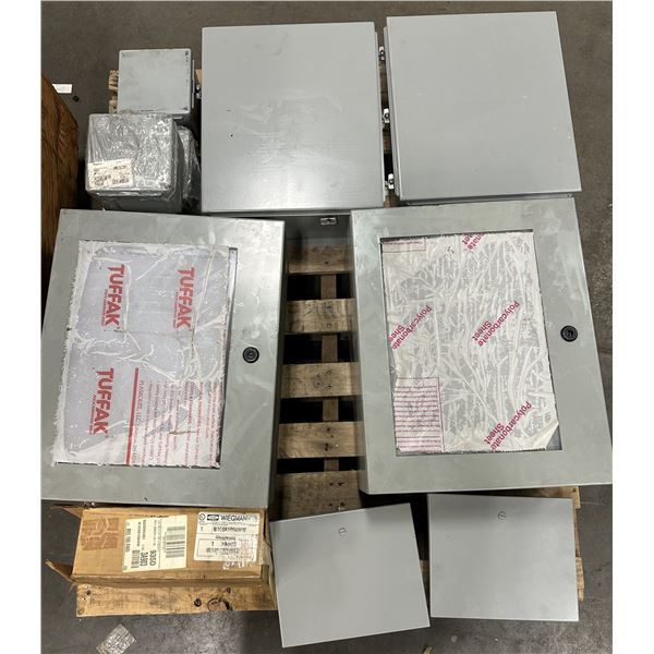Lot of Wiegmann Electrical Boxes