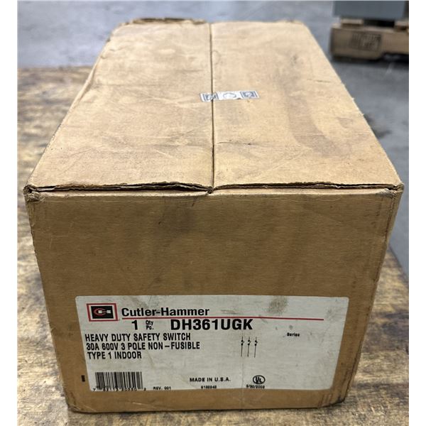 Eaton Cutler-Hammer #DH361UGK Heavy Duty Safety Switch
