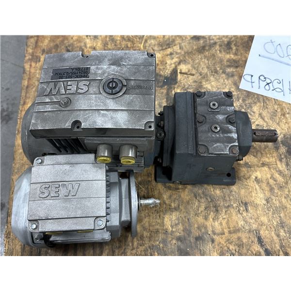 Lot of (2) Sew-Eurodrive Motors