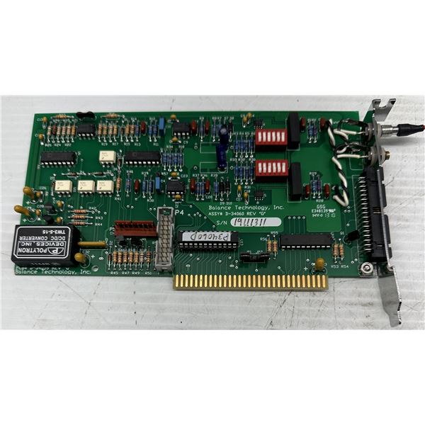 Balance Technology D-34060 Rev G Control Board