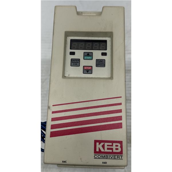 KEB America #07.F5.B0A-PM00 1.7KVA AC 1 PH 180..260V 0.2A Combivert Inverter