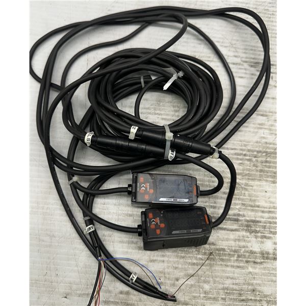 Lot of (2) Omron #ZX-EDA41 Sensors