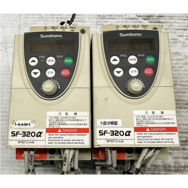 (2) Sumitomo #SF3212-A40 Inverters