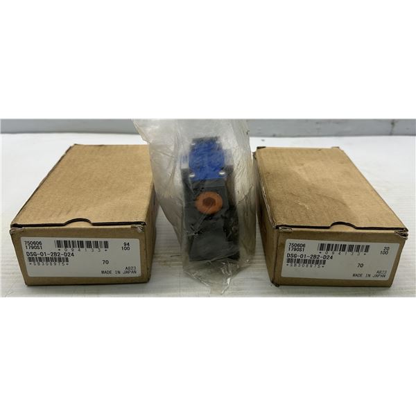 (3) Yuken #DSG-01-2B2-D24-70 Valves