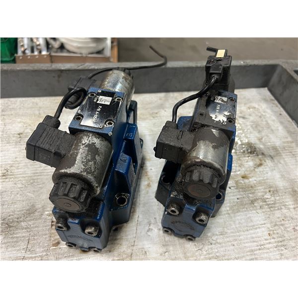 (2) Rexroth #A-10544 / #R978002864 Hydraulic Valves