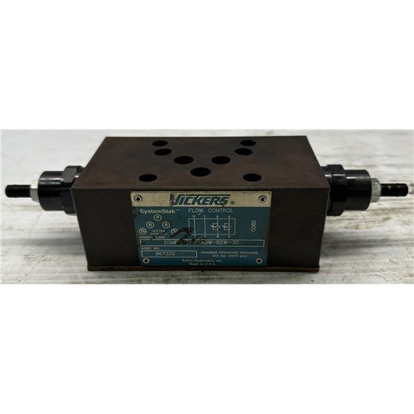 Vickers #DGMFN-5-Y-A2W-B2W-30 Flow Control Stack Valve