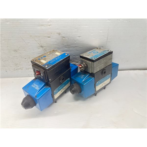 (2) Eaton/Vickers #DG4S4LW-018C-B-60 Hydraulic Valves