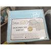 Image 1 : Light Blue King Sized Bed Sheet Set