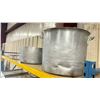 Image 1 : 3 ASSORTED SIZED LARGE COMMERCIAL ALUMINUM STOCK POTS