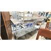 Image 2 : STAINLESS STEEL 2 TIER 96"W X 24"D X 35"H COMMERCIAL PREPARATION TABLE