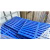 Image 2 : PALLET OF COMMERCIAL BLUE PLASTIC 20"W X 15 1/2"D INTERLOCKING WALK IN COOLER / FREEZER FLOORING