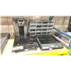 Image 1 : 2 DUXTOP ELECTRIC INDUCTION BURNERS, KEURIG 2.0 COFFEE MAKER, & 16 TRAY TOOL SORTER WITH CONTENTS