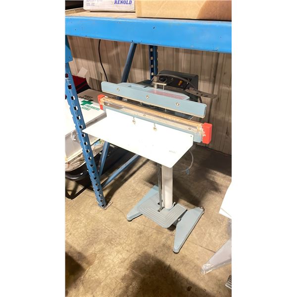 MEC 18' COMMERCIAL ELECTRIC FOOT CONTROLLED VARIABLE HEAT IMPULSE SEALER