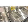 Image 2 : CROWN VERITY CV-PHS STAINLESS STEEL COMMERCIAL ELECTRIC MOBILE PORTABLE HAND WASH STATION WITH MINI