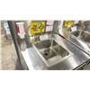 Image 2 : CROWN VERITY CV-PHS STAINLESS STEEL COMMERCIAL ELECTRIC MOBILE PORTABLE HAND WASH STATION WITH MINI