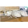 Image 2 : 6 BOXES OF ETERNITY N95 COMMERCIAL PARTICULATE RESPIRATOR MASKS *PARTIALLY ASSEMBLED NEED SIDE
