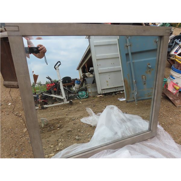 46x36" framed mirror