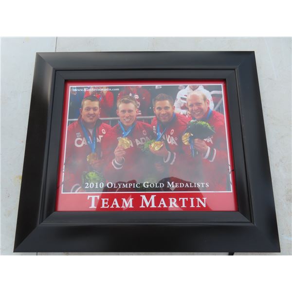autographed 2010 team martin team canada autographed picture