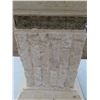 Image 2 : stone pillar 21" tall with glass