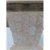 Image 2 : stone pillar 21" tall with glass