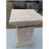 Image 3 : stone pillar 21" tall with glass