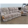 Image 1 : sofa and matching chair with recliners smoke free home great condition