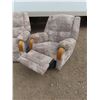 Image 4 : sofa and matching chair with recliners smoke free home great condition