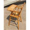 Image 3 : antique high chair