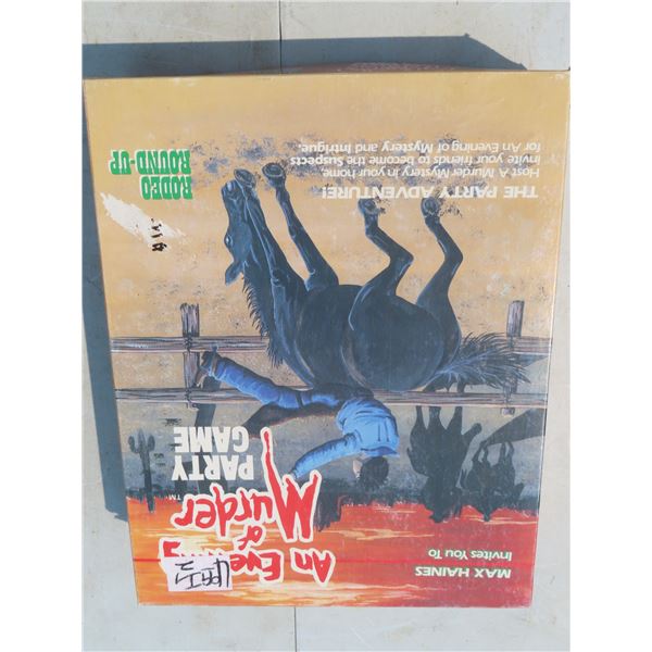 an evening of murder party game